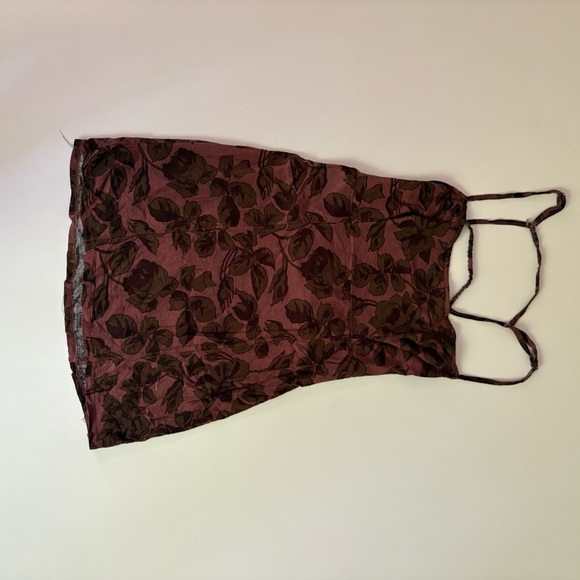 Free People Pink and Olive Mini Dress - Picture 8 of 13